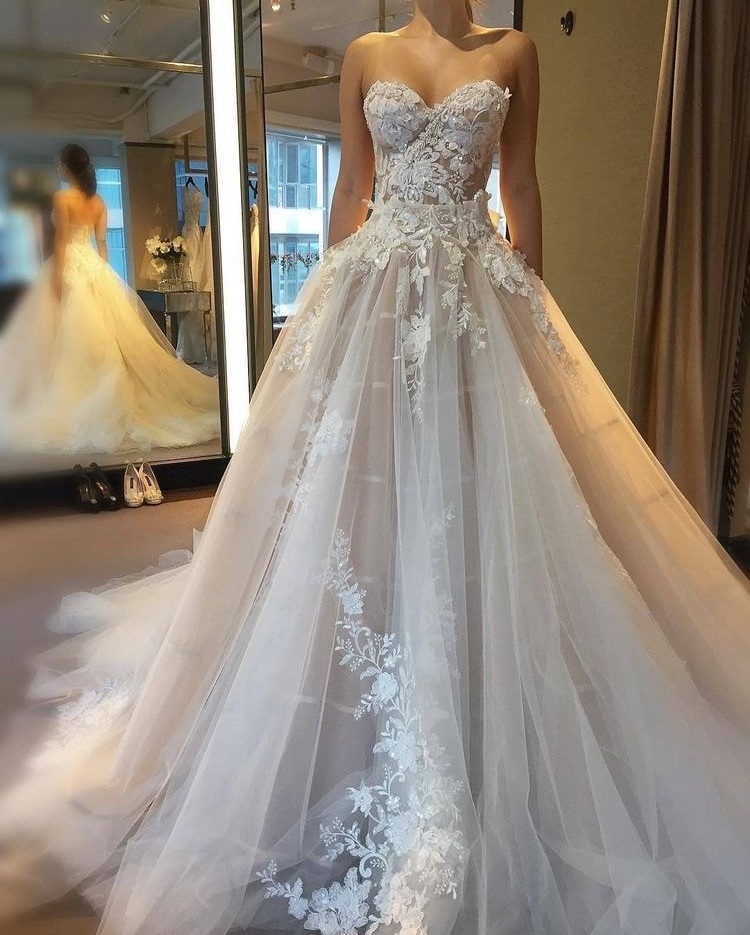 bride, bridal and wedding dress