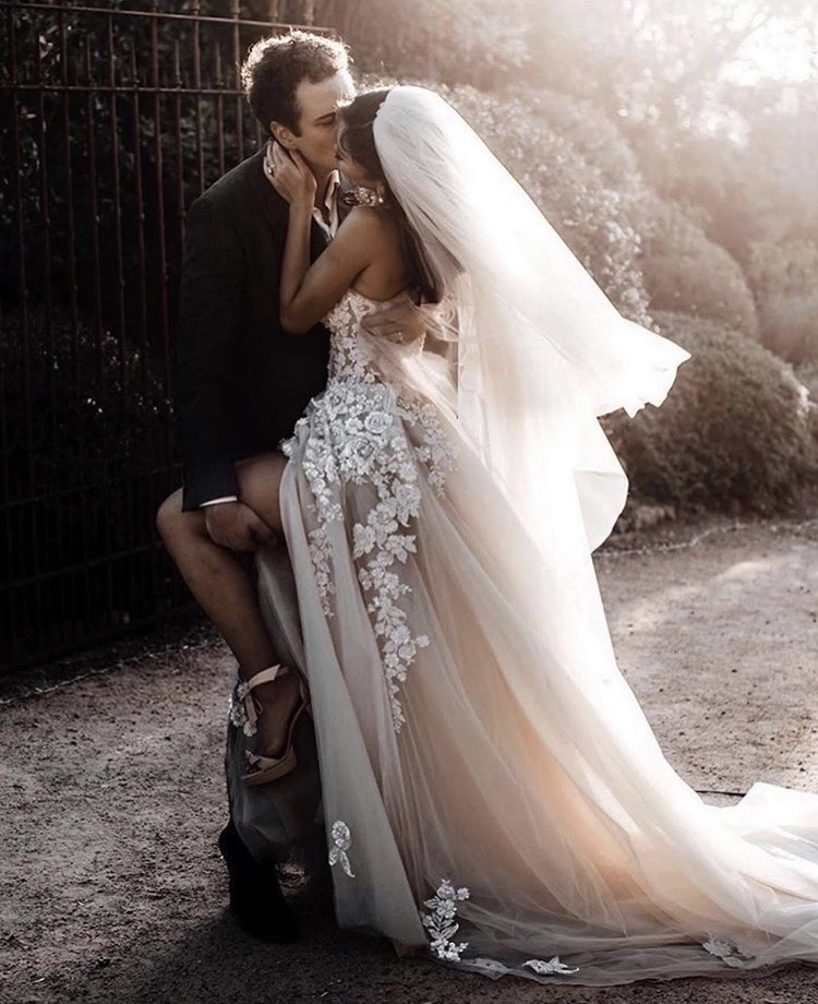 husband, love, dress and just married