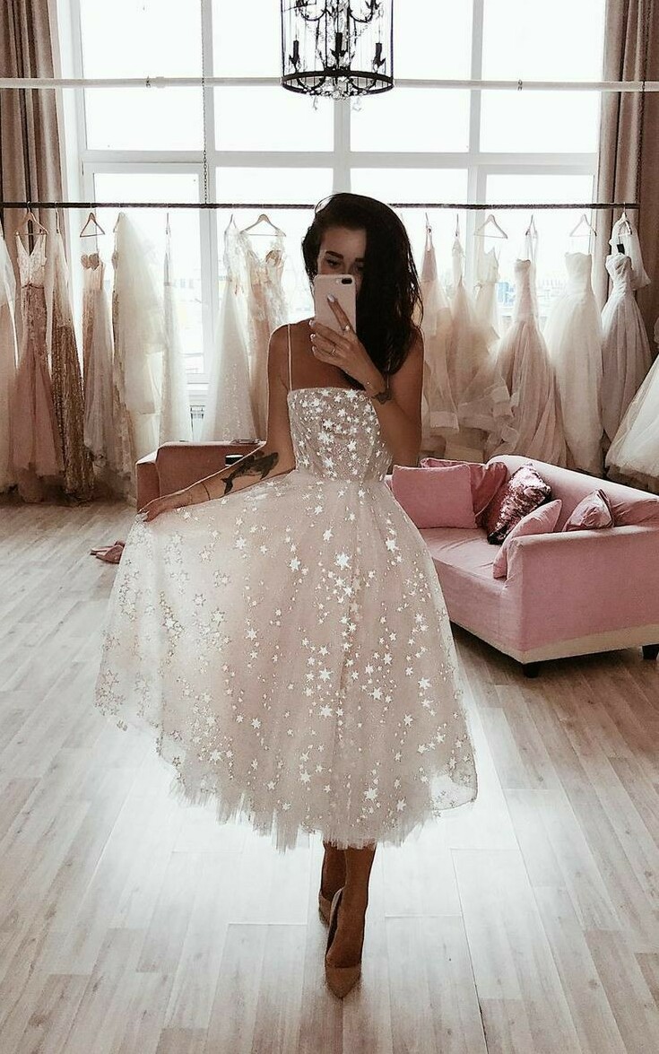 pink, star, wedding dress and dress