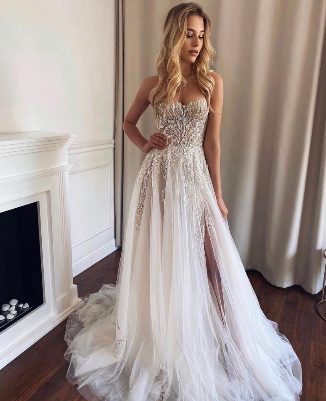 gorgeous, berta, white and bride