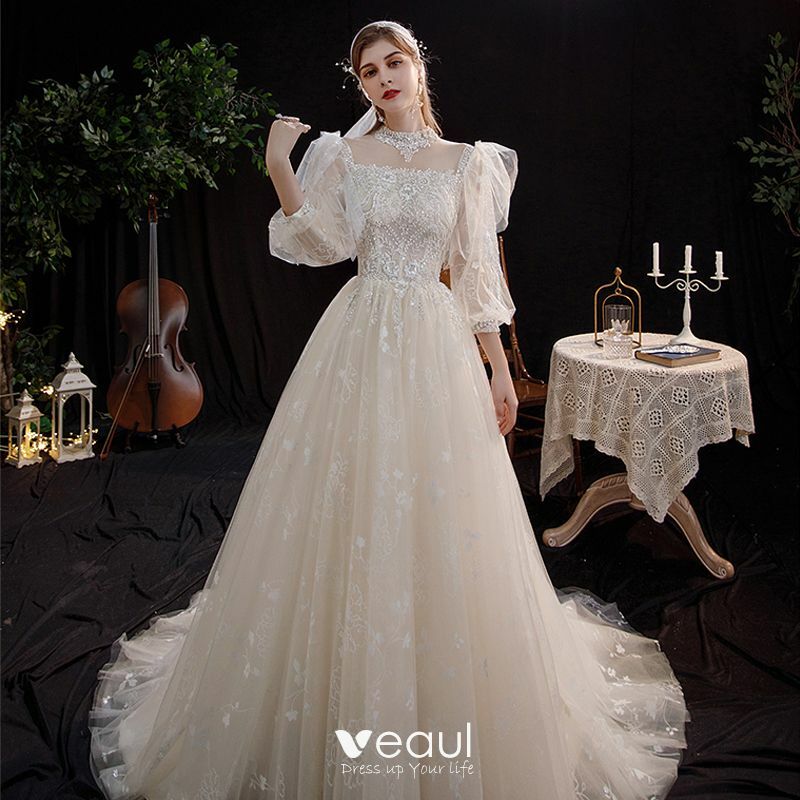 bridal gown, tulle wedding gown, bridal and girl