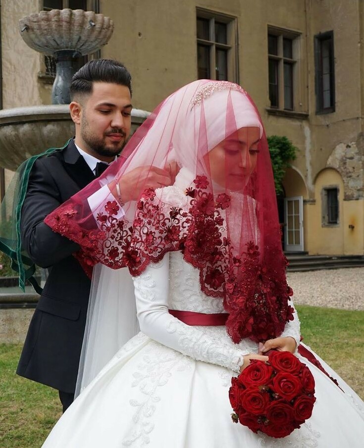 hijab, halal, Turkish and bride