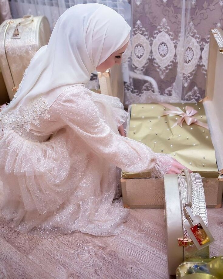 عٌروَِّسةّ, bride, muslim bride and chechenka