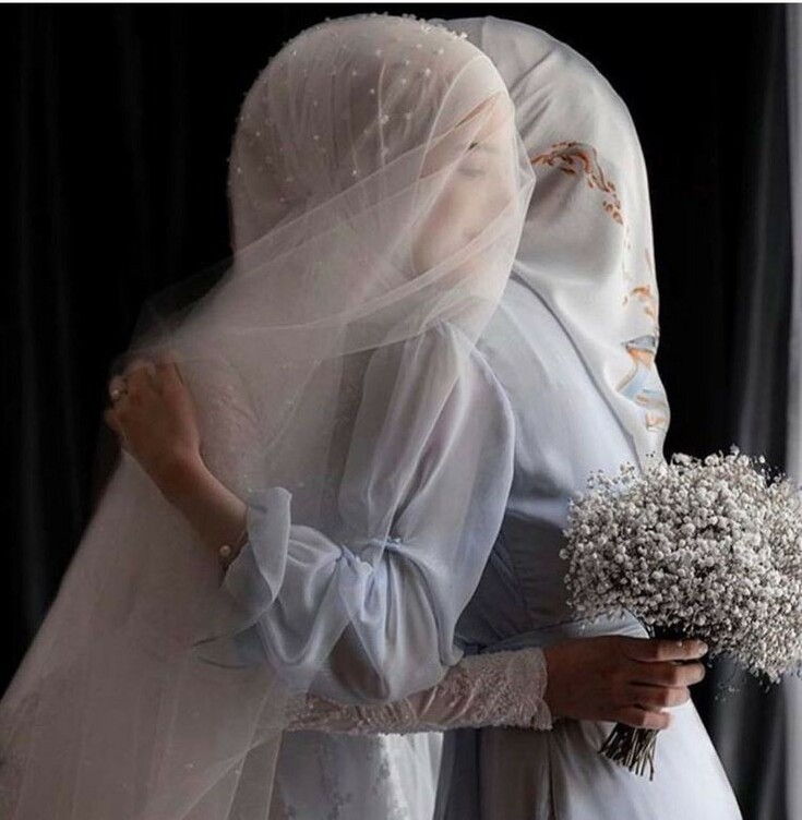 chechen, زفة, chechen bride and hijab