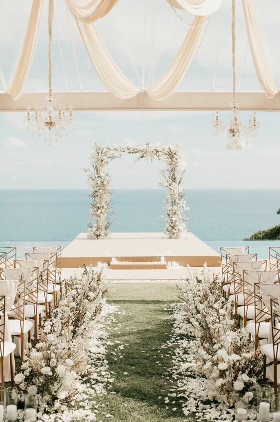 decor, venue, ocean and view