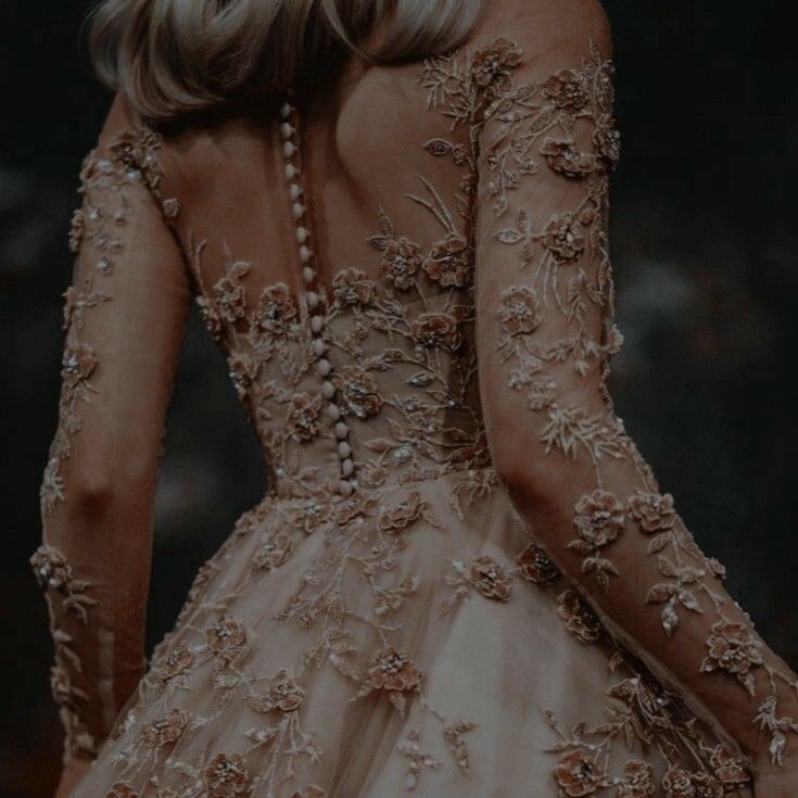 wedding dress, fashion, gown and long sleeve