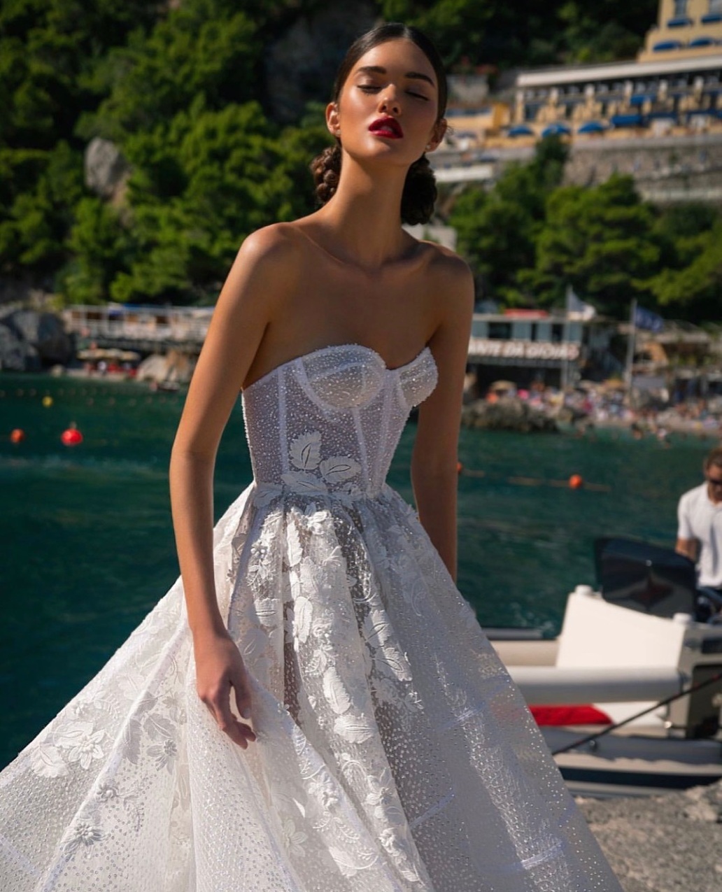 gorgeous, bride, haute couture and dress