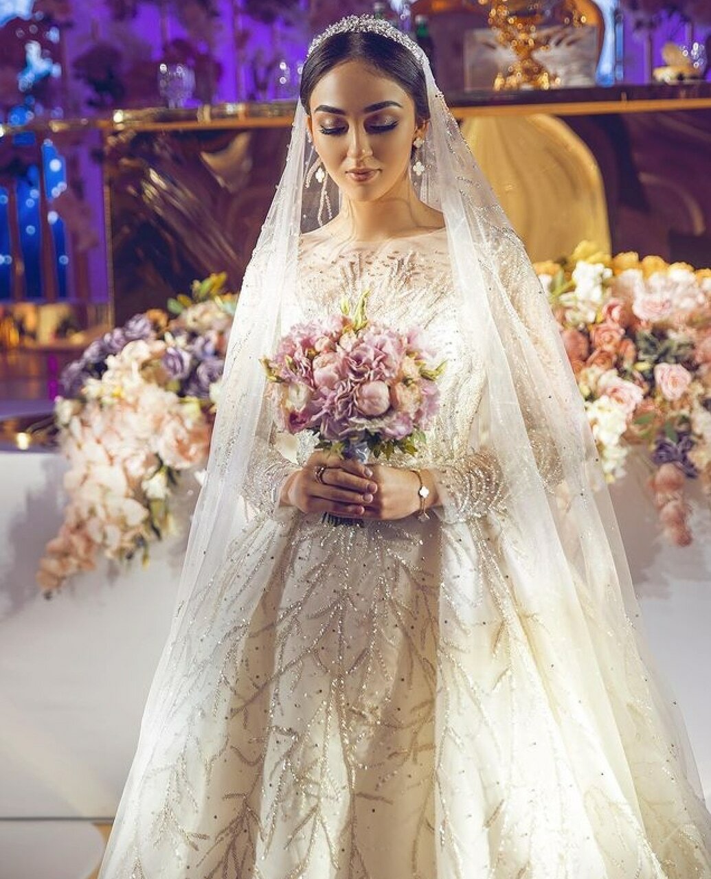 luxury, glamour, weddingdress and princess
