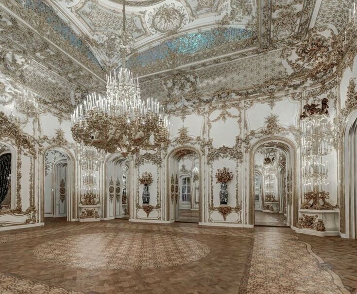 royalty, ceiling, ball and chandelier