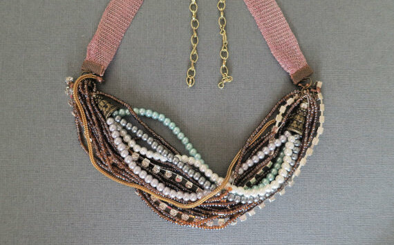 necklace, rustic and bridal