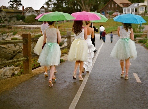 tutus, bridesmaids and ballet wedding