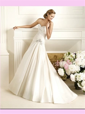 fashion wedding dress, bridal gown and bride dress