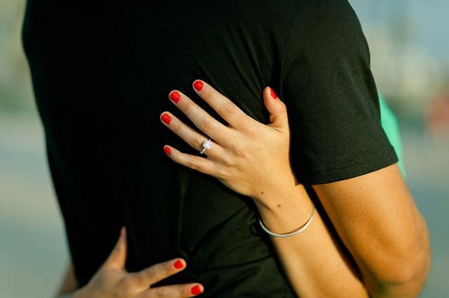 true love, ring and couple