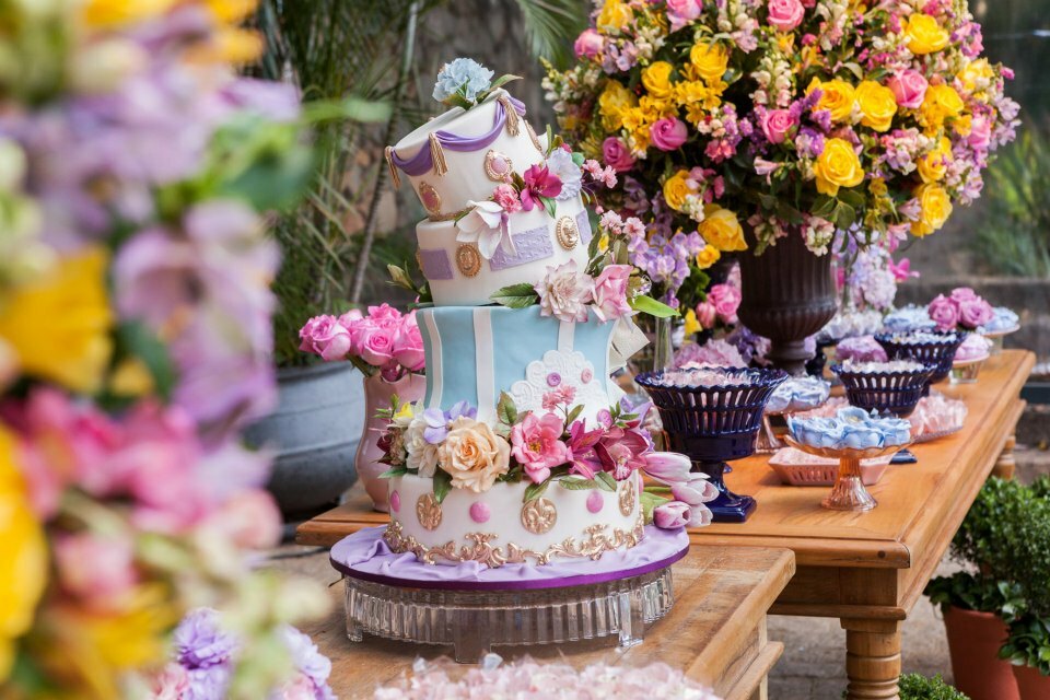 flowers, collorfull, food and cake