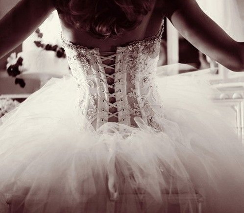 pretty, luxurious and gown