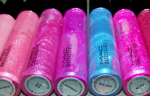 lipgloss, glitter and photograohy