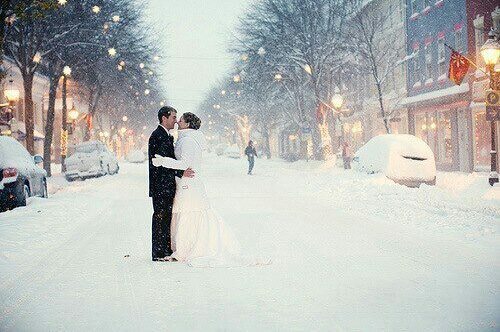winter, in love and mariage
