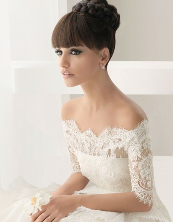 weddbook, bride, hair and dress