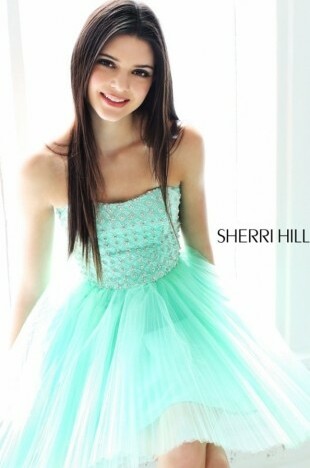 sherri hill, model and girl
