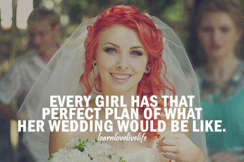 girl, marriage and perfect