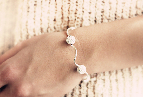 girly, bracelet and silver