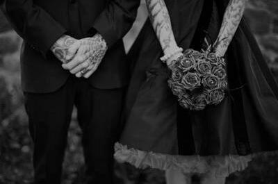 tattoo, cute love and black and white