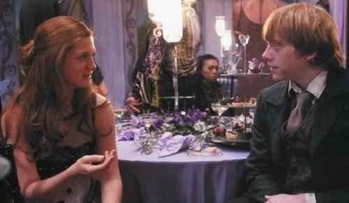 weasley, bonnie wright and ron weasley