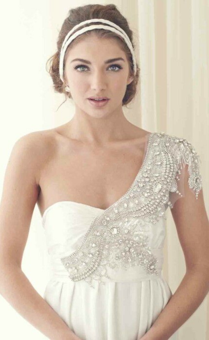 rhinestones, bride and beading