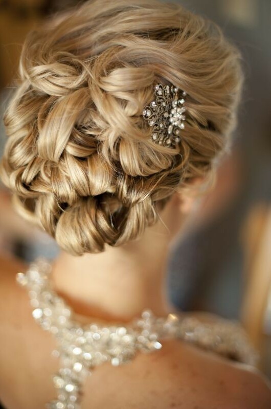 sexy, pin, updo and curly