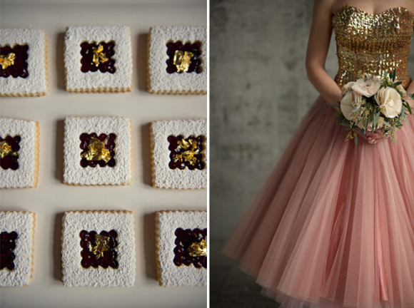 candy, wedding gown and white