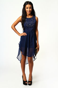 navy, dress and colourful