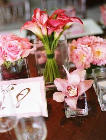 wedding table decoration and en