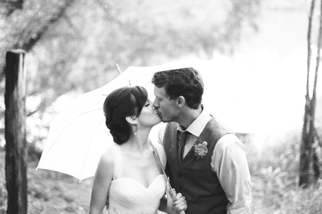 umbrella, flowers and love