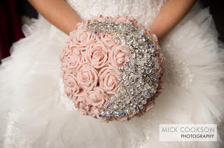 pink, wedding flower and sparking