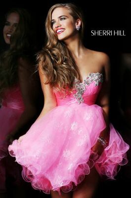 girl, sherri hill and pretty