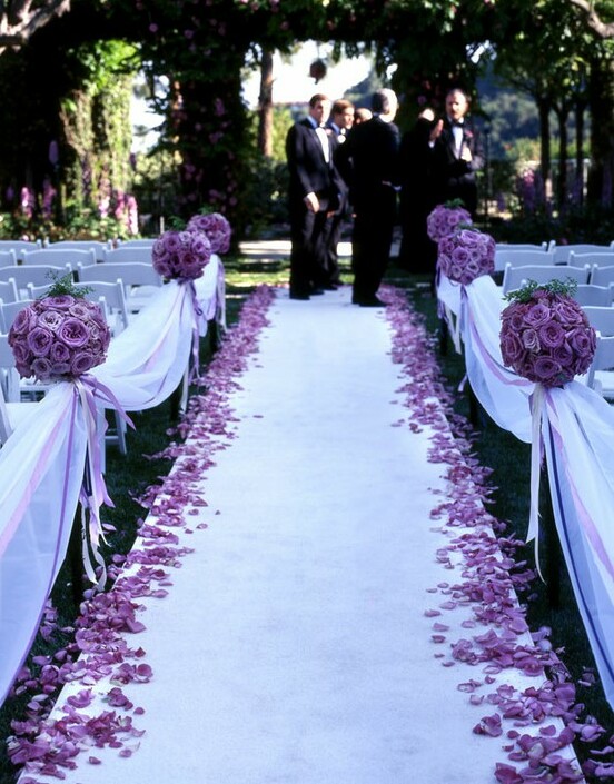 outside wedding