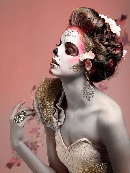 day of the dead makeup and en