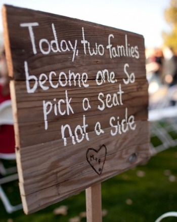 wedding ideas and wedding signs