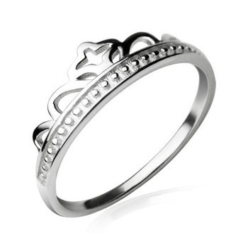 crown rings, 925 silver and birthday gift