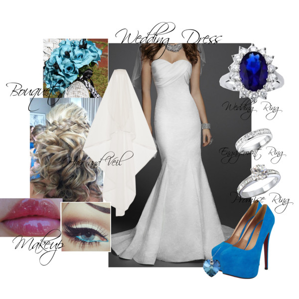 hair, vail, makeup and bouquet