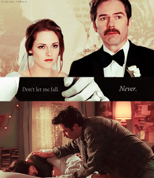 film quotes, bella and charlie and twilight wedding