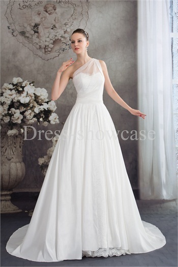 a-line wedding dress, wedding gown and white wedding dress