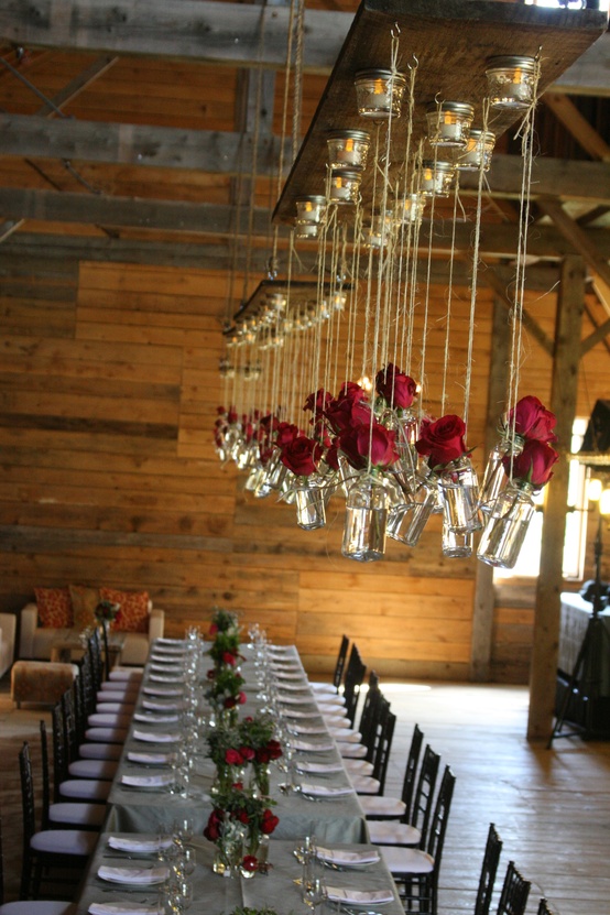 barn, new england kitchen, string and roses