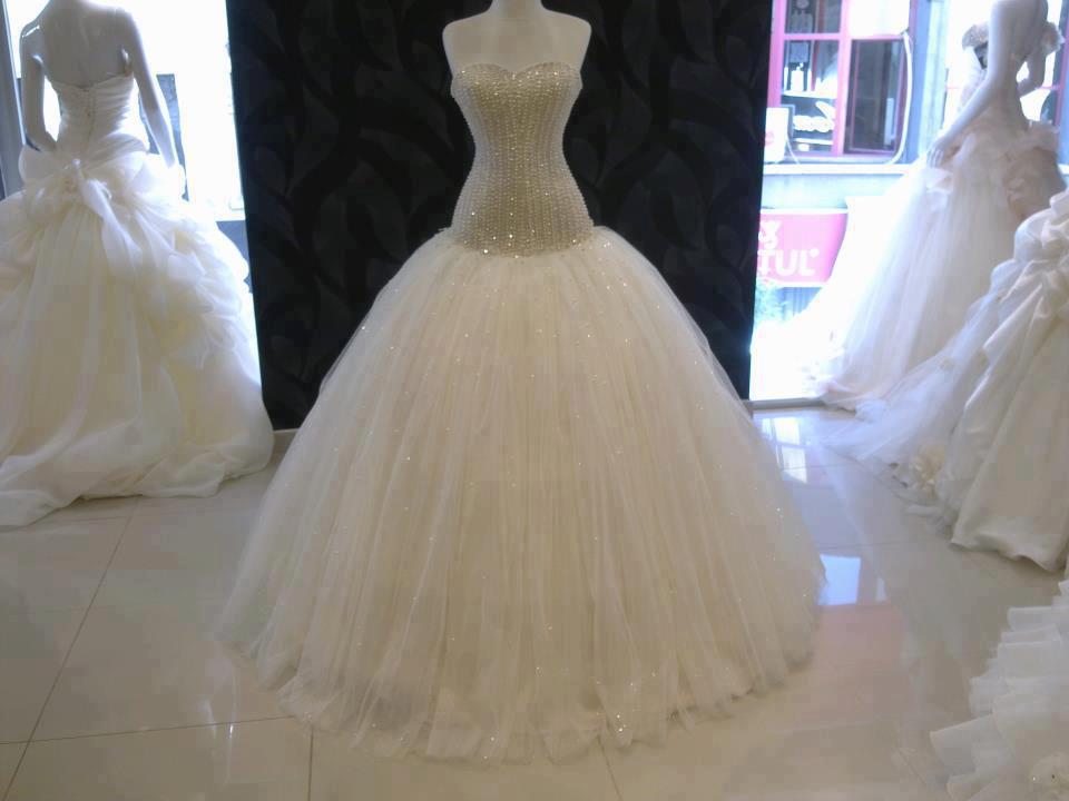 fashion, girl and wedding dress