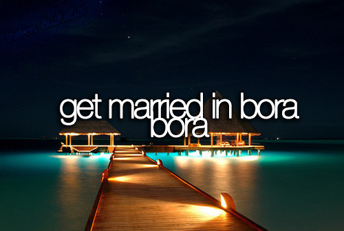 marry, bora bora and photography