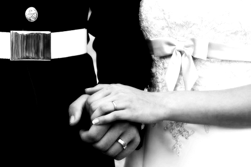 married, photography and black and white