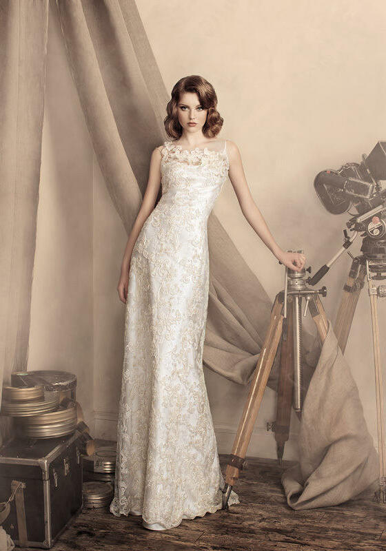 dresses, gown, bride and floral dress