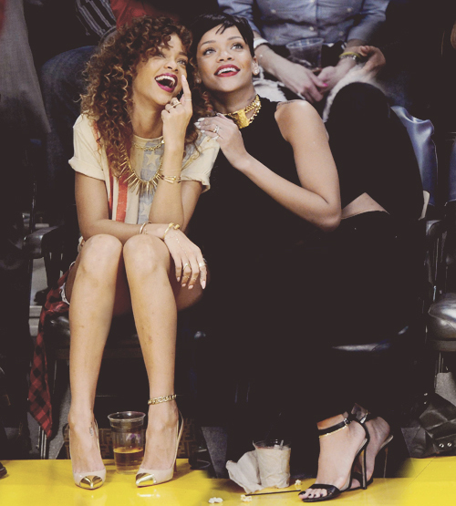 la, rihanna, beautiful and purple