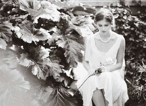 peaceful, vintage and black and white