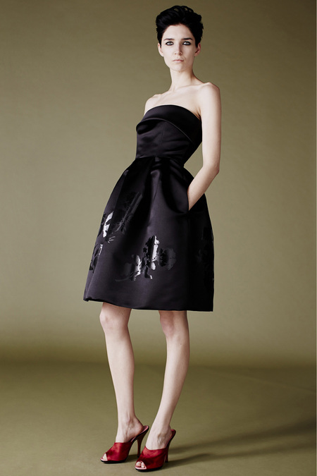 dress, model and runway